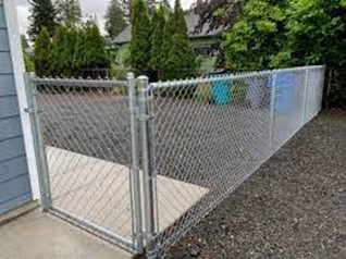 Galvanized Chain link Fence