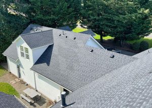 J&J Roofing & Construction - New roofing on a home.