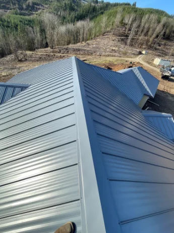 Metal roofing installation in Vancouver by J&J Roofing & Construction