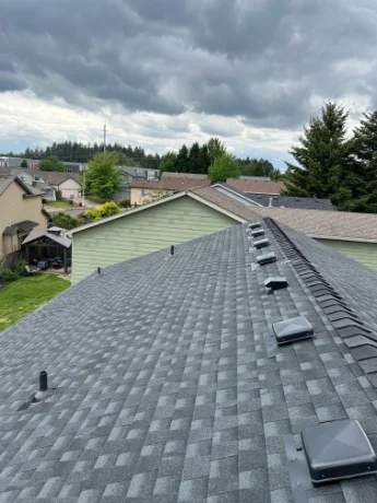 A new roof replacement in Portland by J&J Roofing & Construction