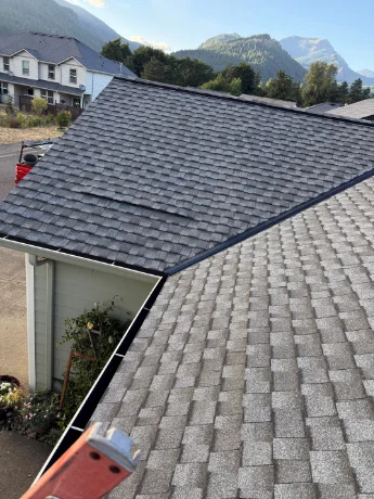 A Roof Cleaning in Portland by J&J Roofing & Construction