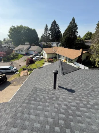 A quality roof replacement by J&J Roofing & Construction