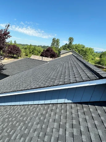 New roof on a home by J&J Roofing.