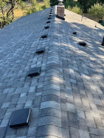 Quality roofing installed on a home in Beaverton.
