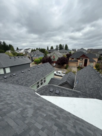 Timberline hdz shingle installation by J&J Roofing