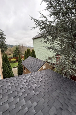 Precision emergency roof leak repair and flashing reinforcement completed by our local Multnomah County structural crews
