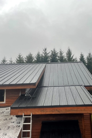 Standing seam metal roofing engineered to withstand dense tree canopies and heavy seasonal moisture in Mountain Park estates
